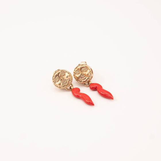 Stud Earring - Lucky Sun